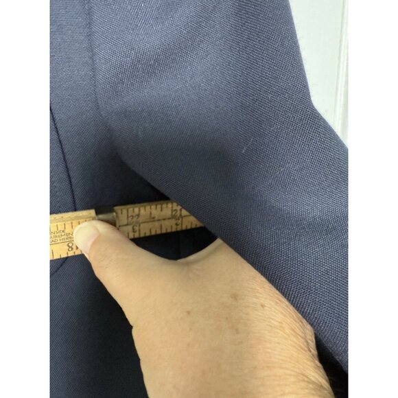 Brooks Brothers Tessuto Marzotto Navy Blue Classic 3 Button Blazer 42L - Picture 11 of 12